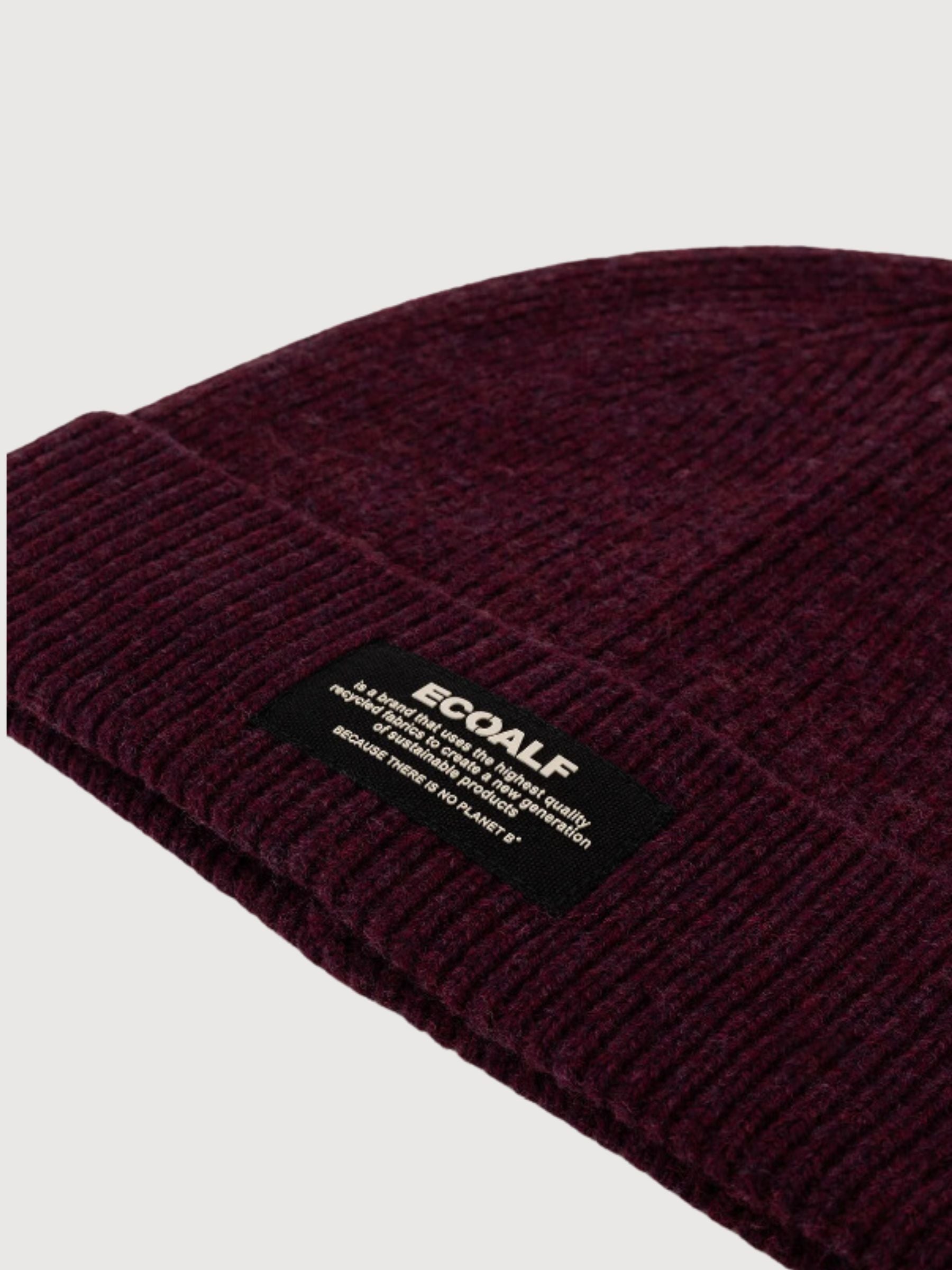 Wool Grape Melange Unisex Mütze | Ecoalf