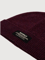 Wool Grape Melange Unisex Berretto | Ecoalf