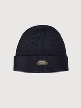 Beanie Wool Dark – Blue | ECOALF