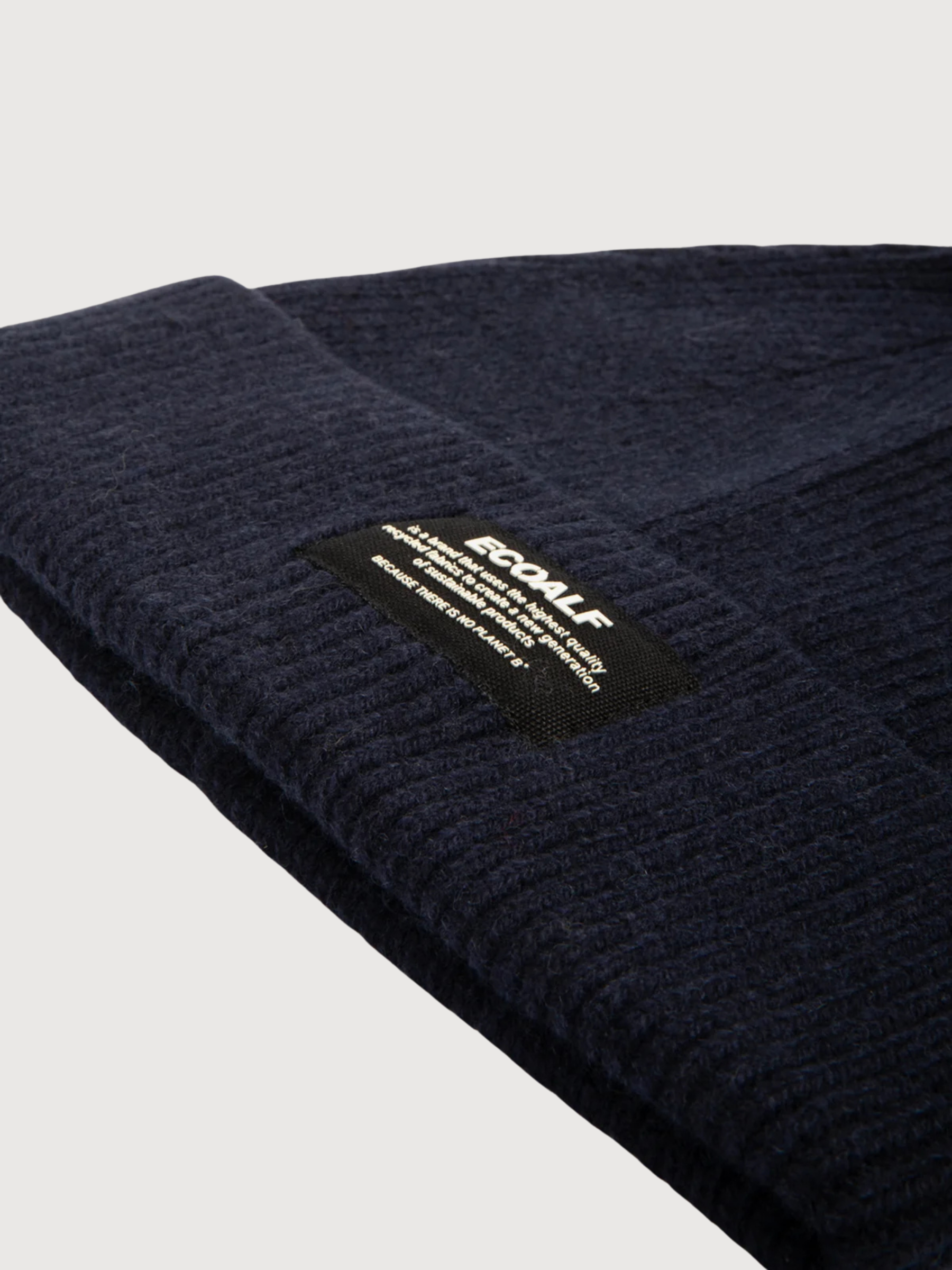 Beanie Wool Dark – Blue | ECOALF