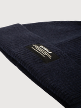 Beanie Wool Dark – Blue | ECOALF