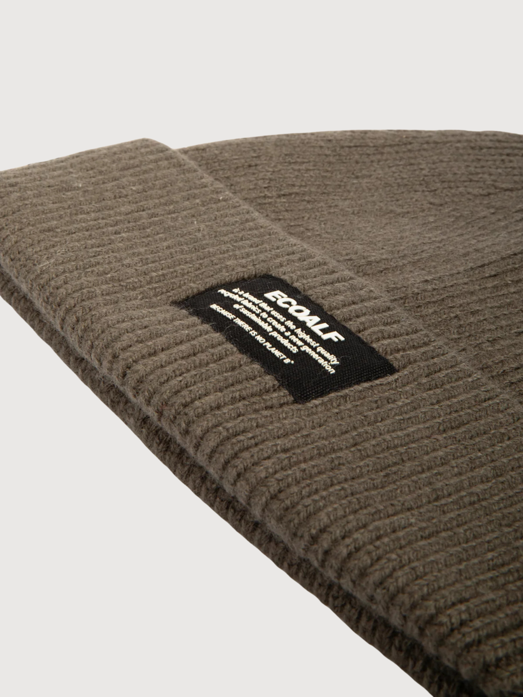 Beanie wool dark green | ECOALF