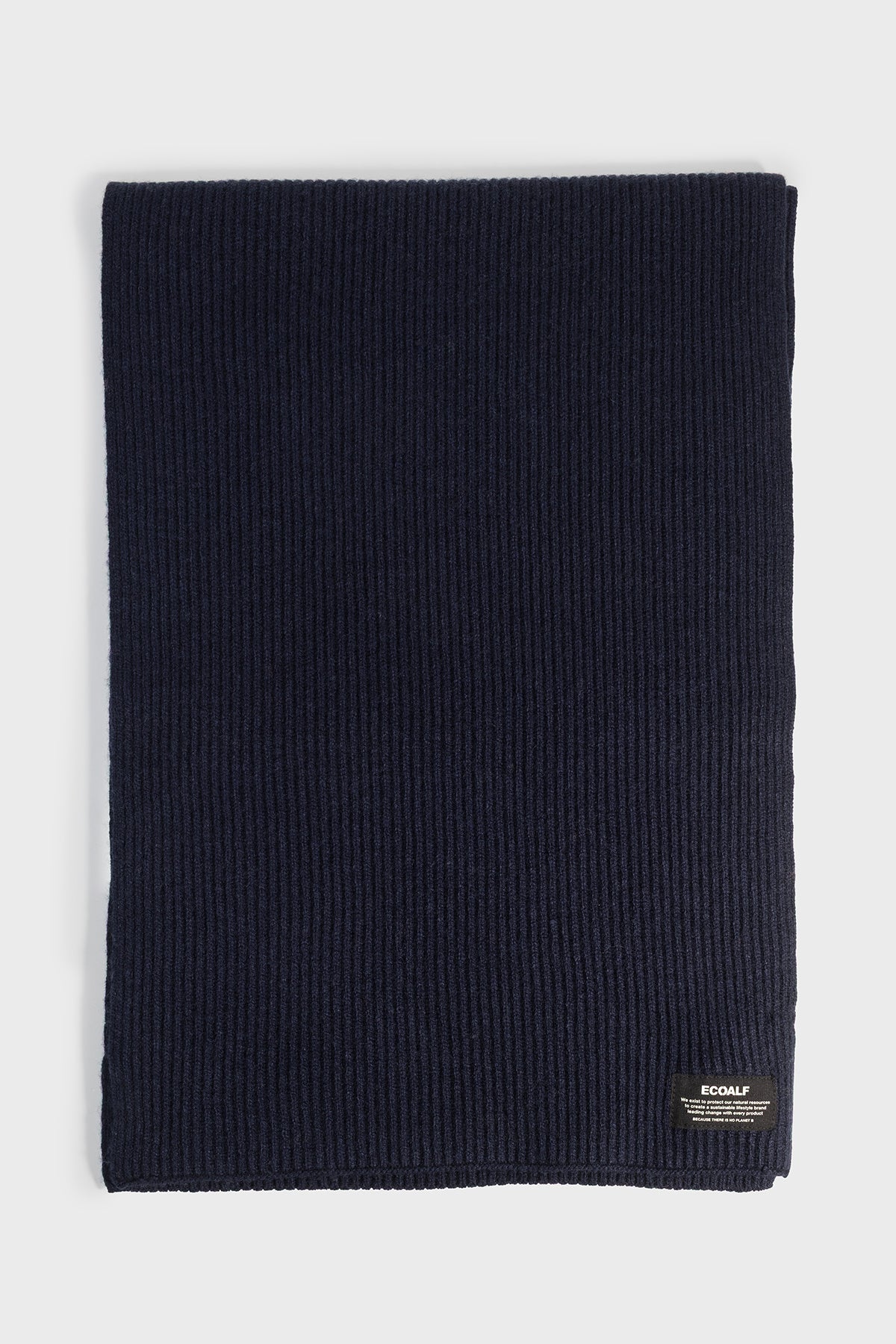 Sierra Wool Scarf Deep Navy | ECOALF