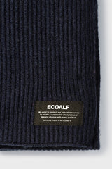 Sierra Wool Scarf Deep Navy | ECOALF