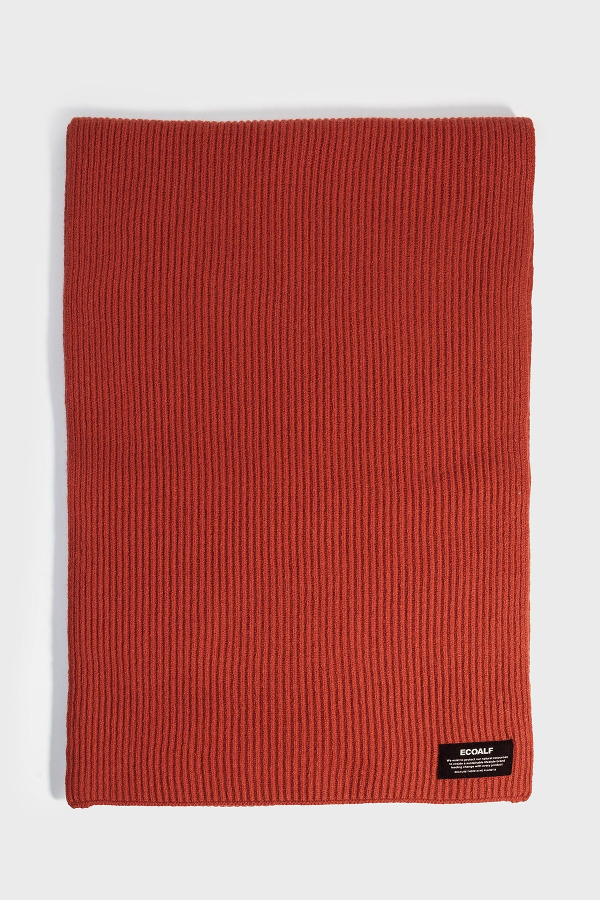Sierra Wool Scarf Burned Orange | ECOALF