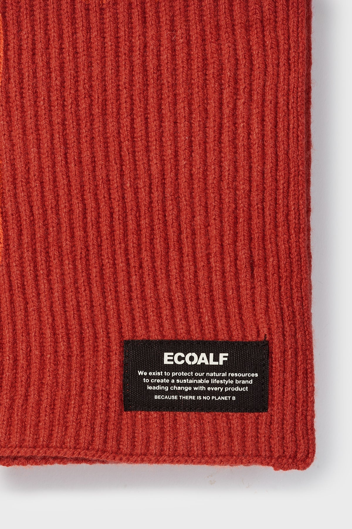 Sierra Wool Scarf Burned Orange | ECOALF