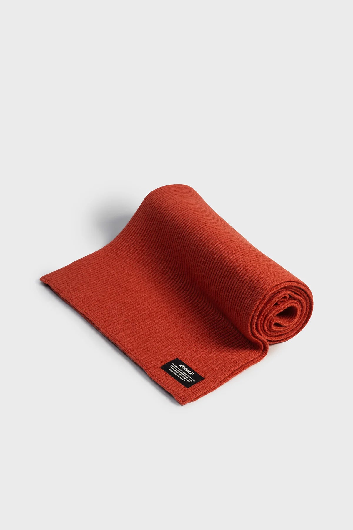 Sierra Wool Scarf Burned Orange | ECOALF
