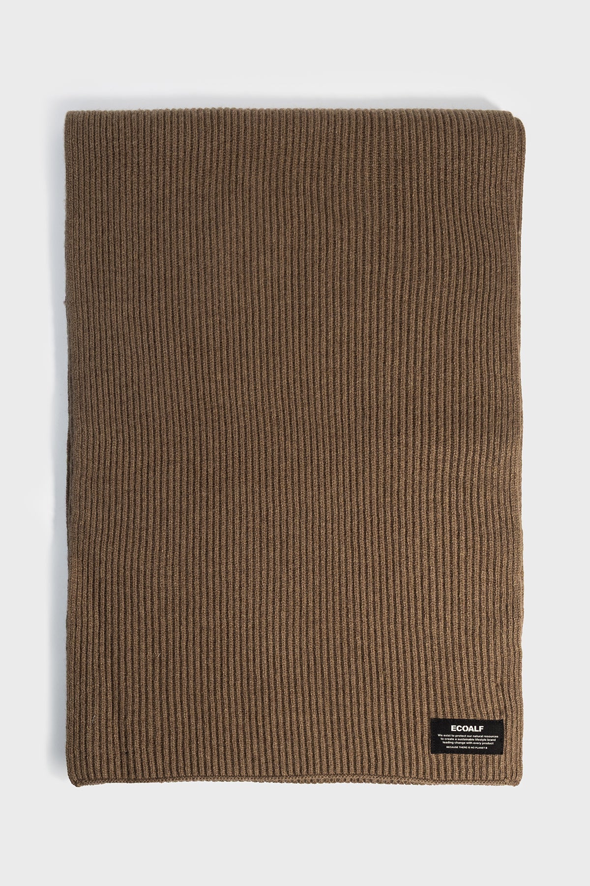 Sierra Wool Scarf Brown Melange | ECOALF