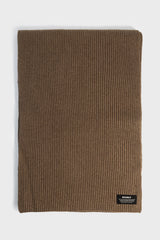 Sierra Wool Scarf Brown Melange | ECOALF