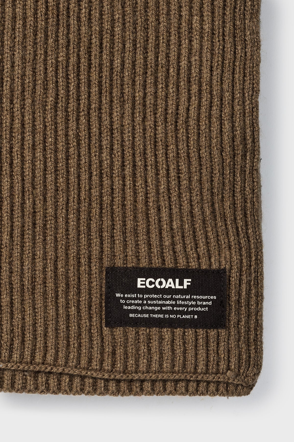 Sierra Wool Scarf Brown Melange | ECOALF