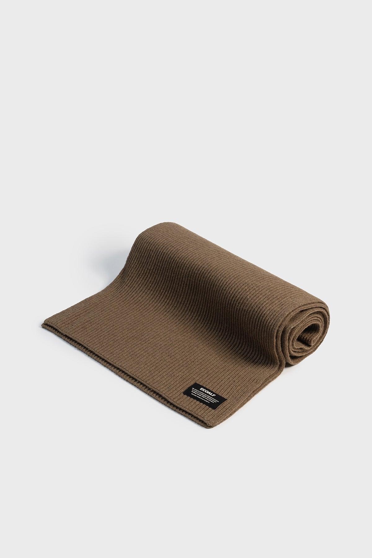 Sierra Wool Scarf Brown Melange | ECOALF