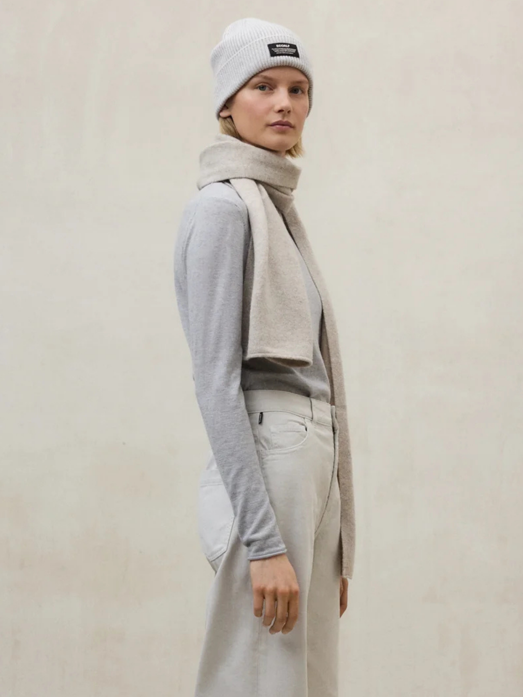 Scarf Wool – Beige | ECOALF