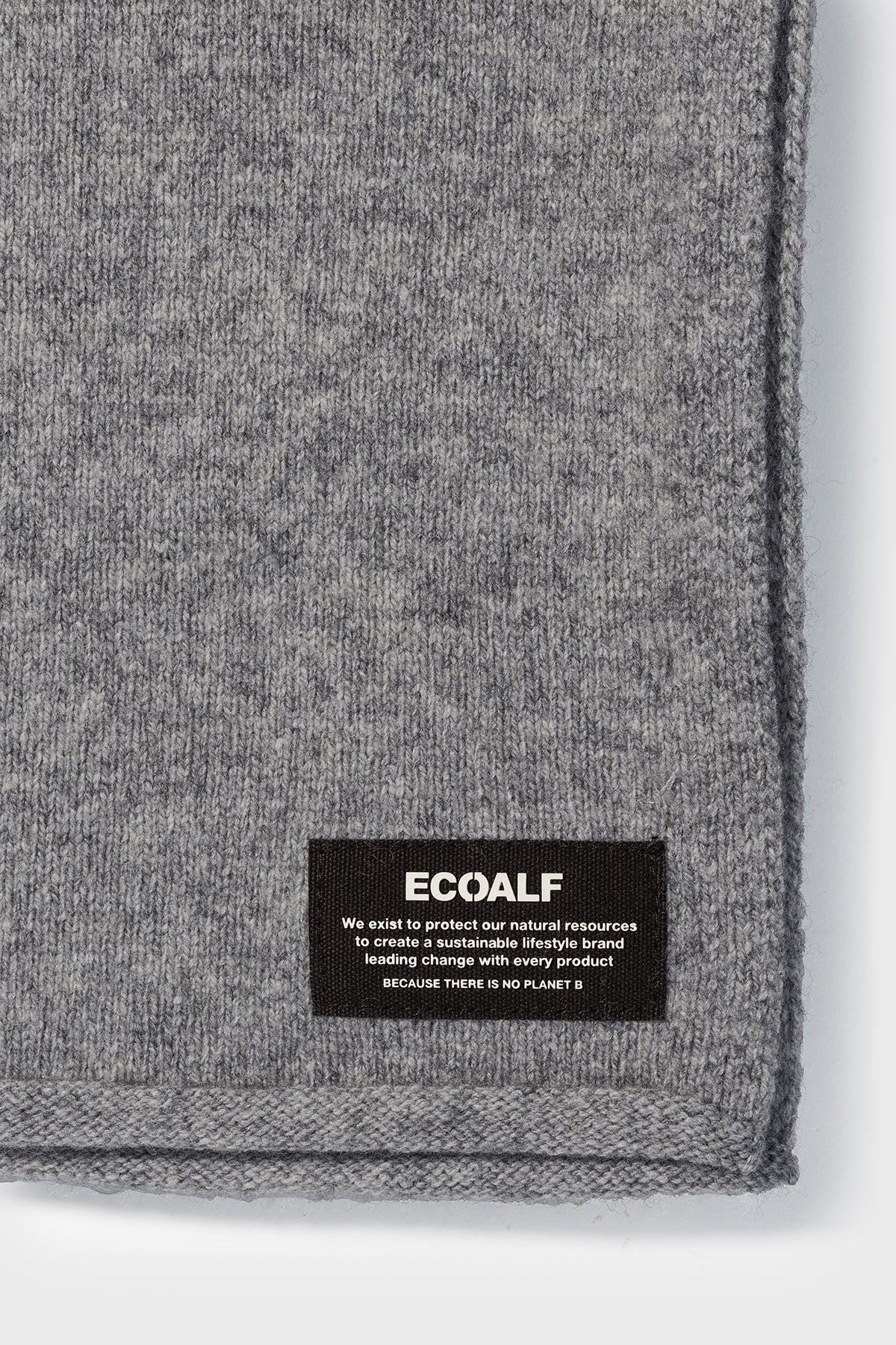 Wool Scarf Medium Grey Melange | ECOALF