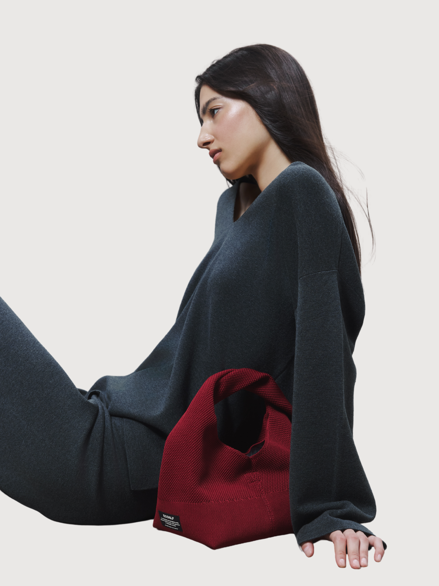 Umhängetasche Tika Mini Rot | Ecoalf