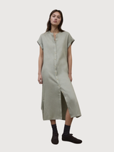 AMATISTA MAO DRESS WOMAN SAGE | ECOALF
