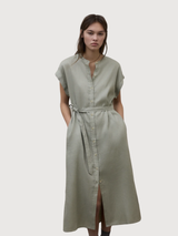 AMATISTA MAO DRESS WOMAN SAGE | ECOALF