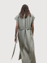 AMATISTA MAO DRESS WOMAN SAGE | ECOALF
