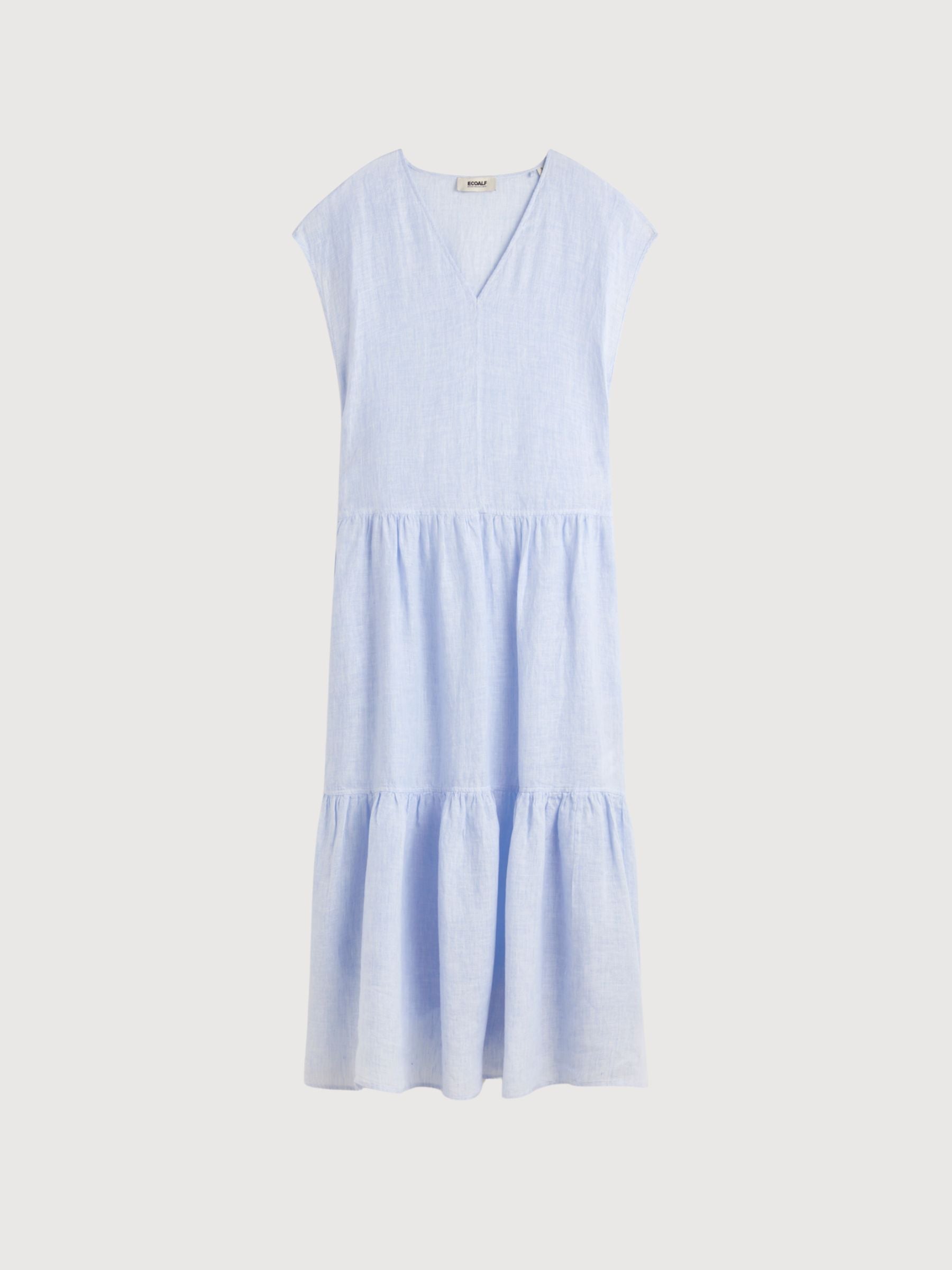 Dress Arcilla Light Blue in Linen | Ecoalf