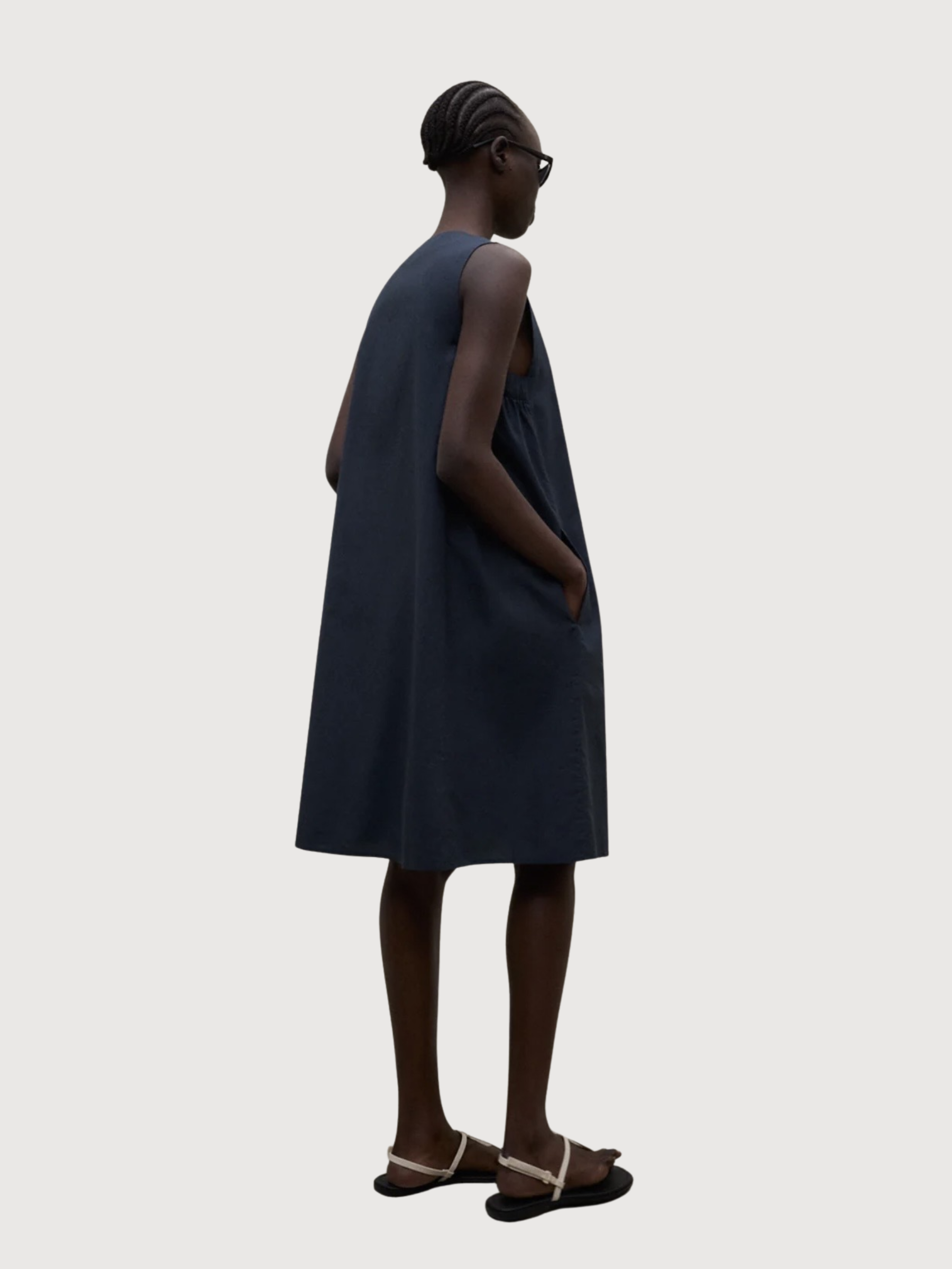 Dress Francesca Dark Navy | Ecoalf