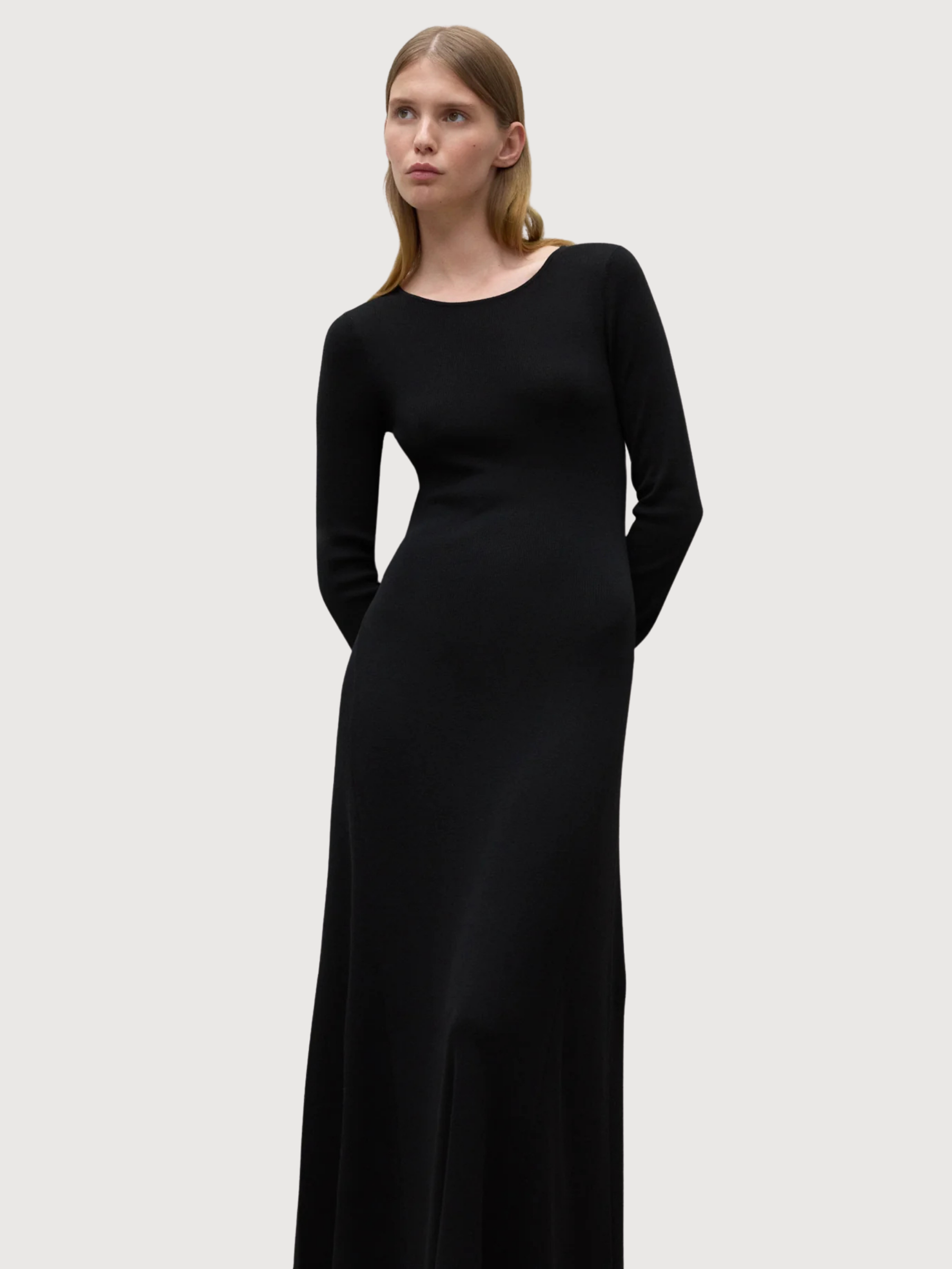 Irisnalf Kleid Frau schwarz | Ecoalf