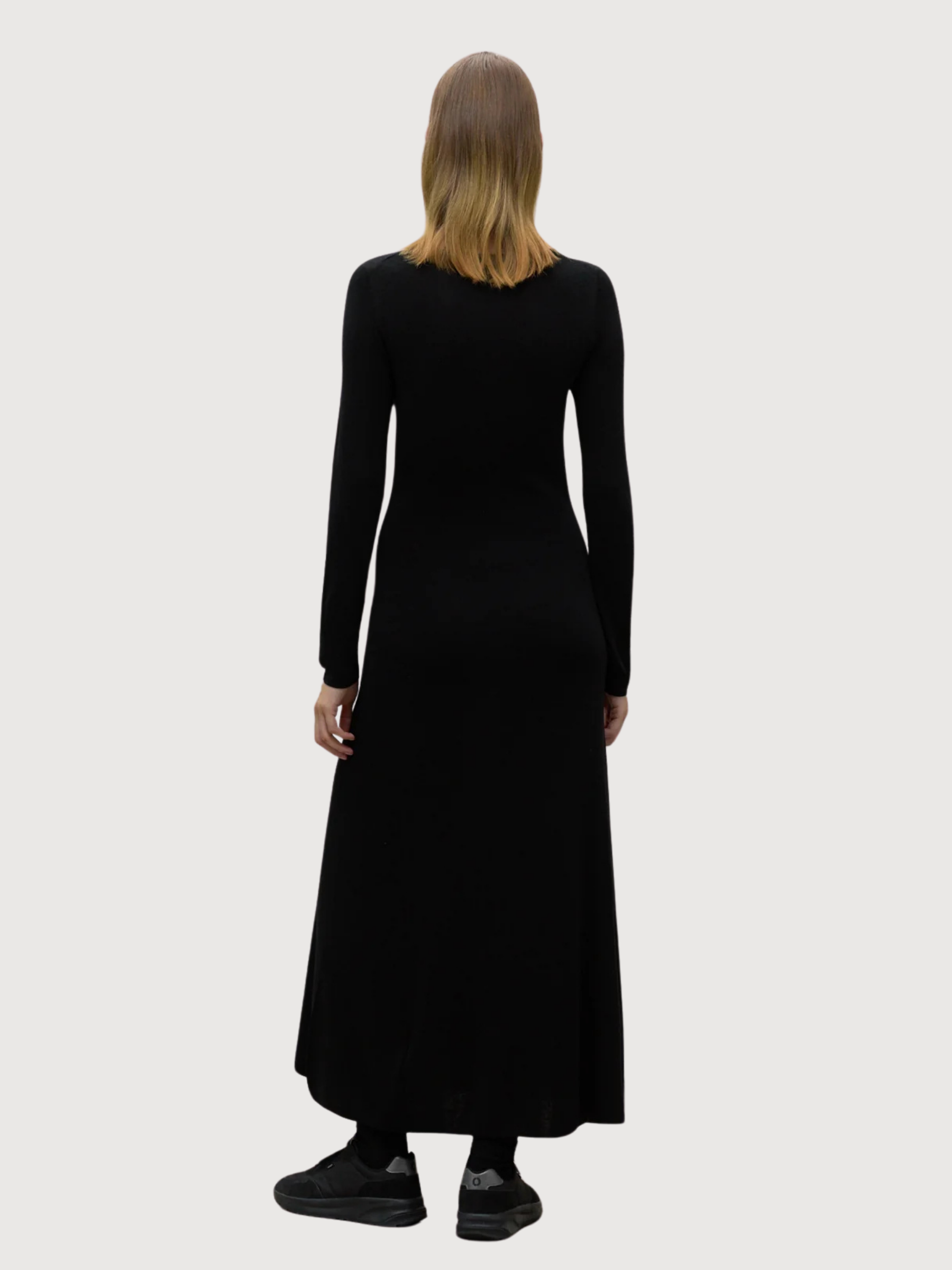 Irisnalf Kleid Frau schwarz | Ecoalf