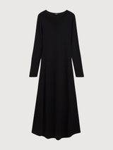 Irisnalf Kleid Frau schwarz | Ecoalf