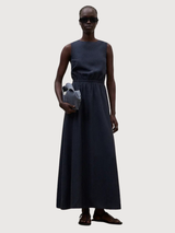 Dress Vittoria Woman Dark Navy Lyocell | Ecoalf