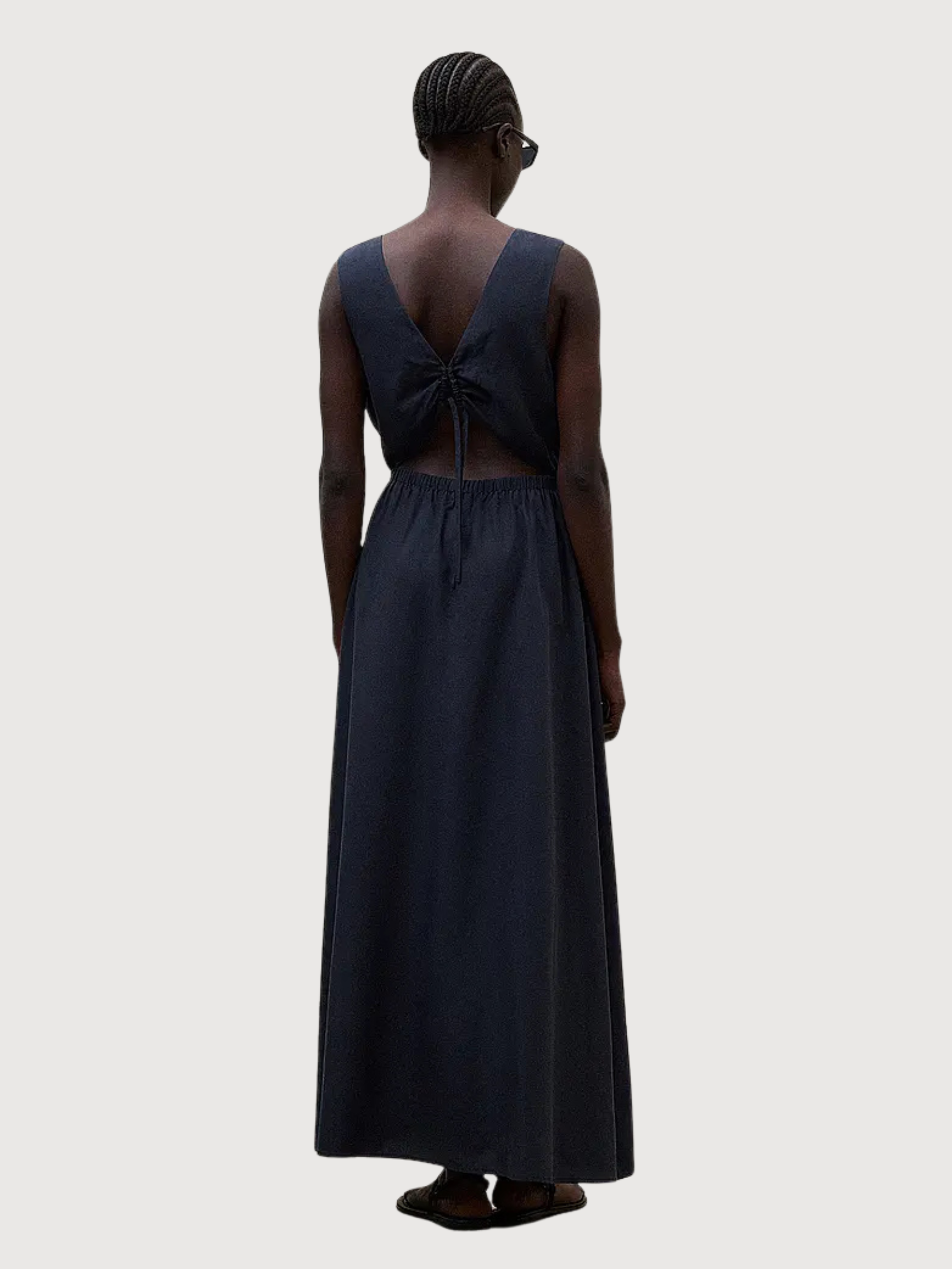 Dress Vittoria Woman Dark Navy Lyocell | Ecoalf