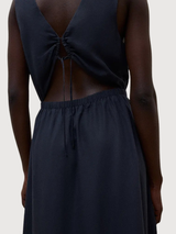 Dress Vittoria Woman Dark Navy Lyocell | Ecoalf