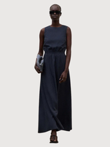 Dress Vittoria Woman Dark Navy Lyocell | Ecoalf