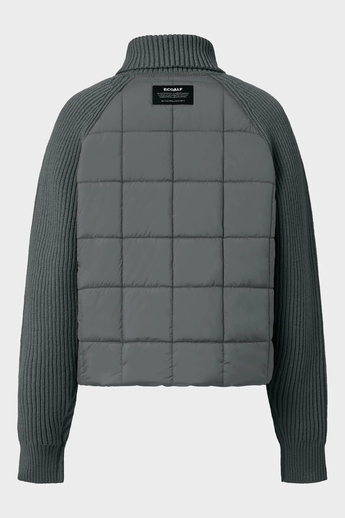 Daniela Women's Hybrid Jacket Dark Khaki | ECOALF