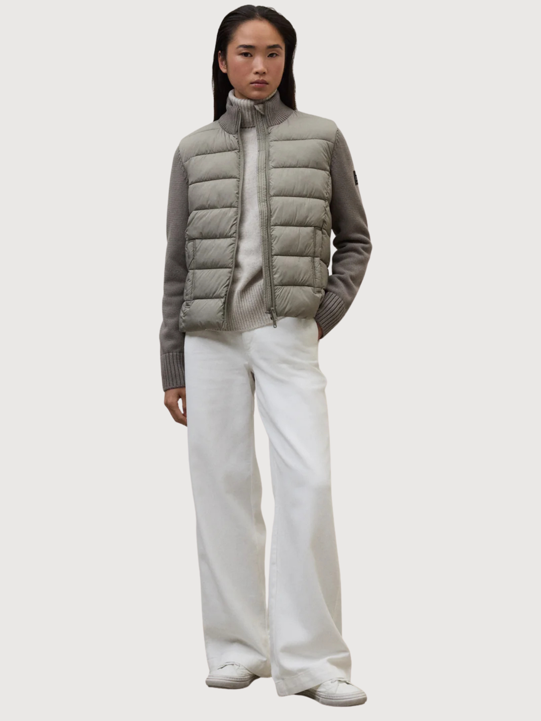 Jacke Denali ohne Kapuze beige | ECOALF