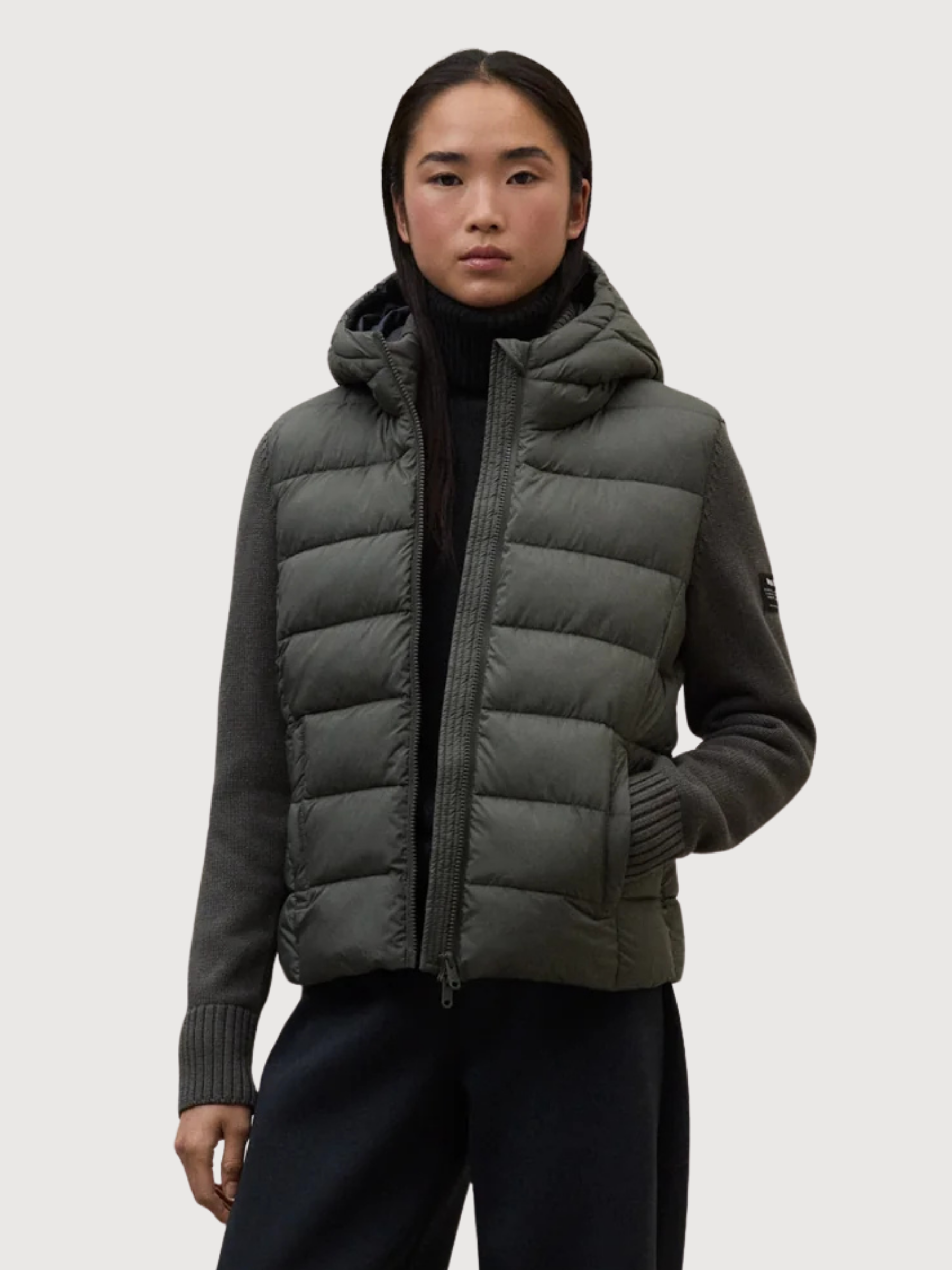 Jacke Denali Hybrid – Dunkelgrün | ECOALF