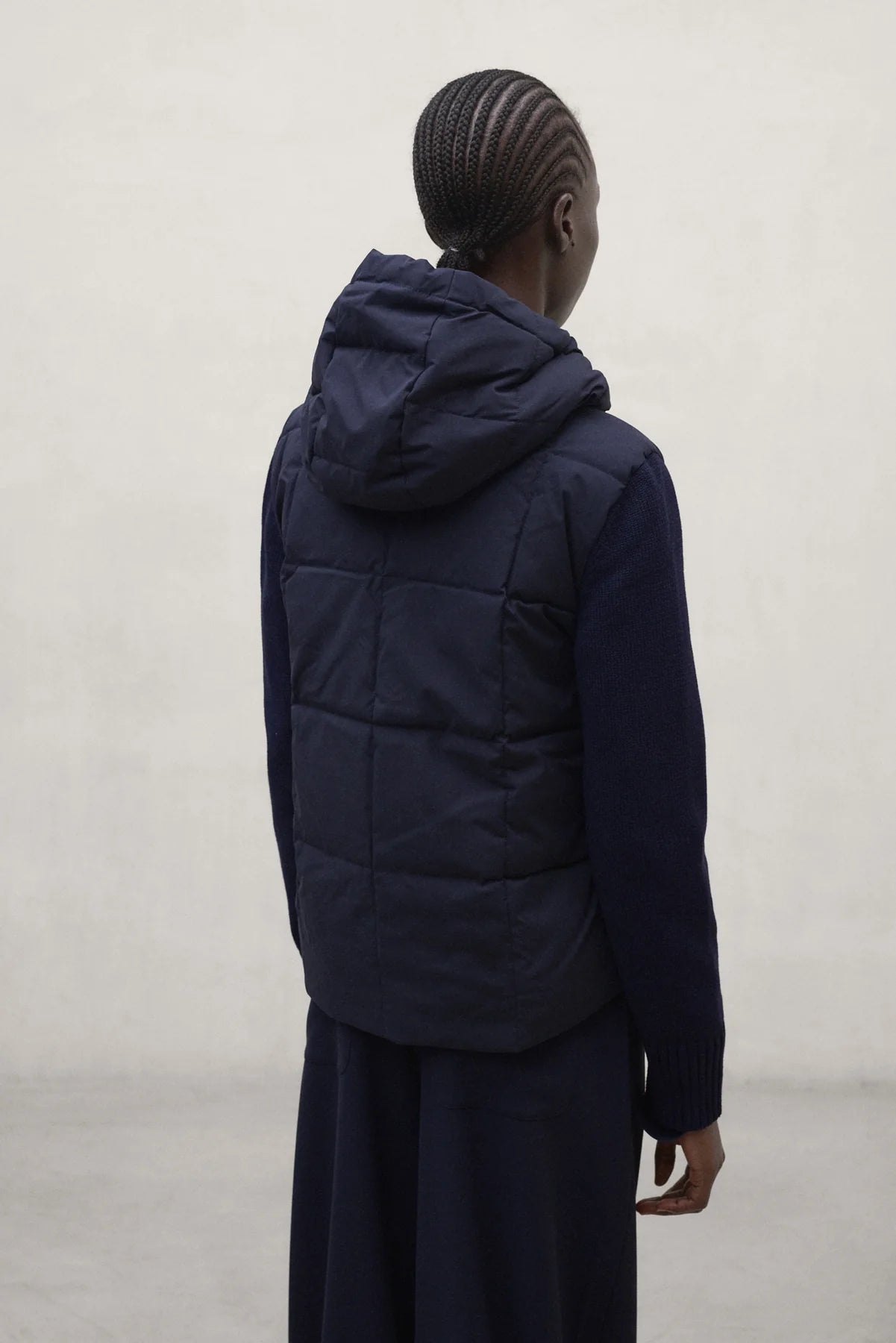Deni Women's Hybrid Jacket Deep Navy | ECOALF