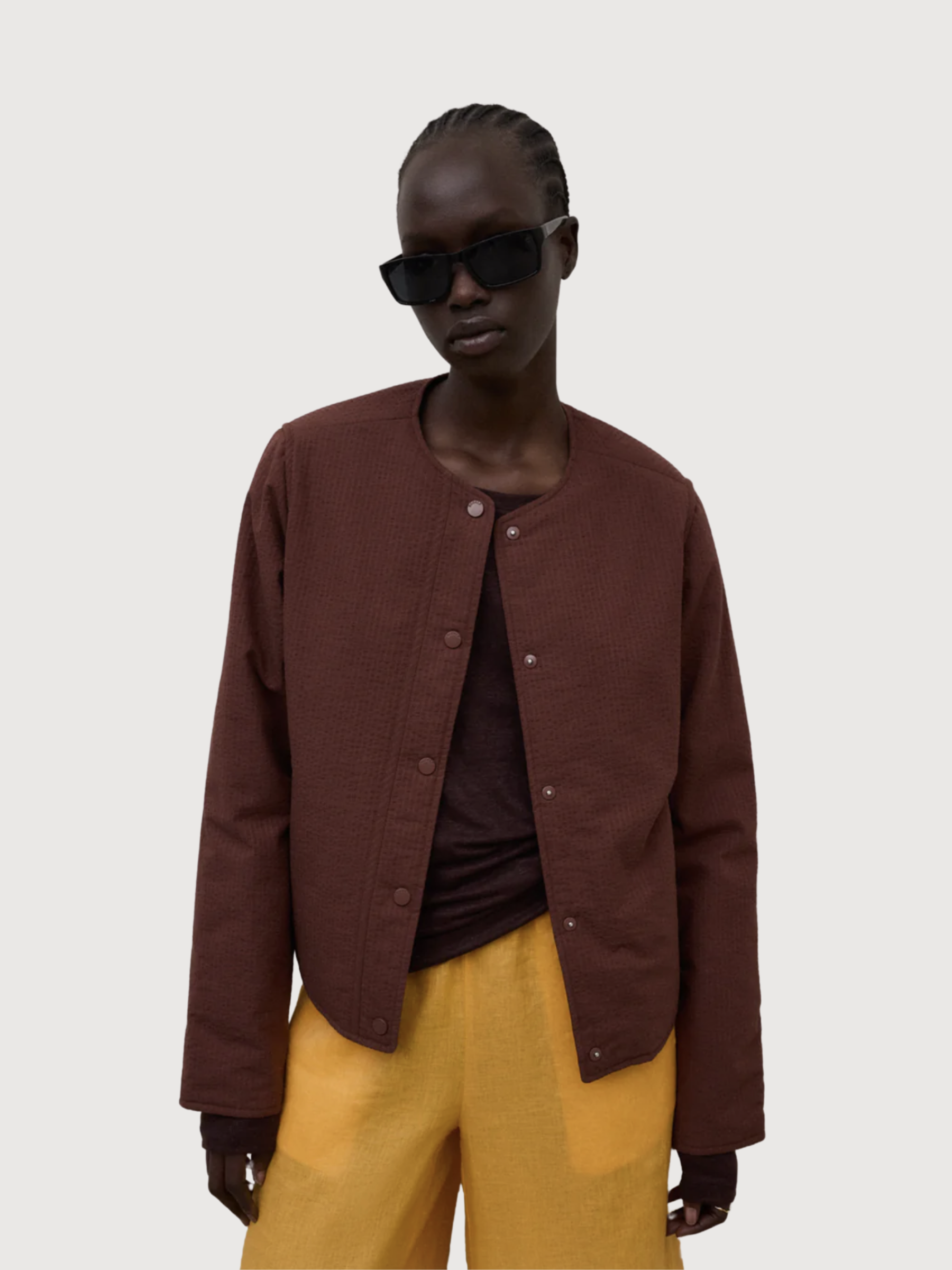 GIACCA GABI DONNA EBANO | Ecoalf