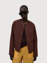 GABI JACKET DAMEN SCHWARZ | Ecoalf