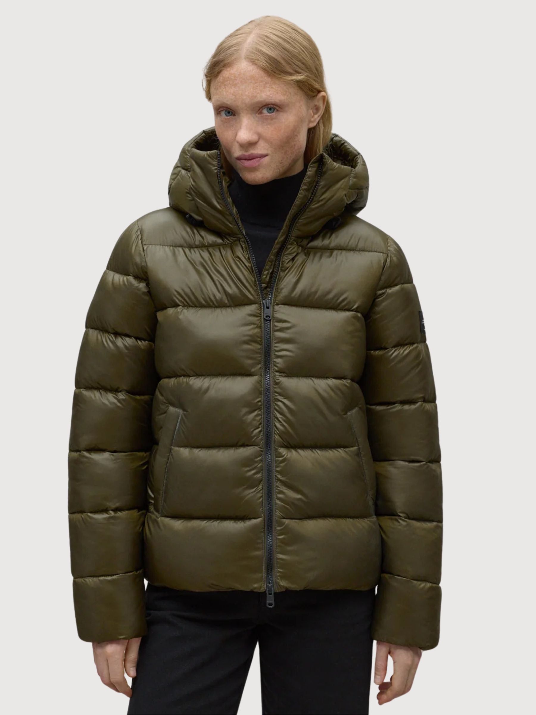 Himalaya Olive Woman Jacke | Ecoalf