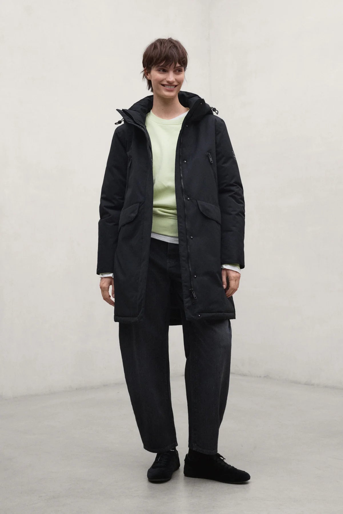 Ice Women's Jacket Black | ECOALF