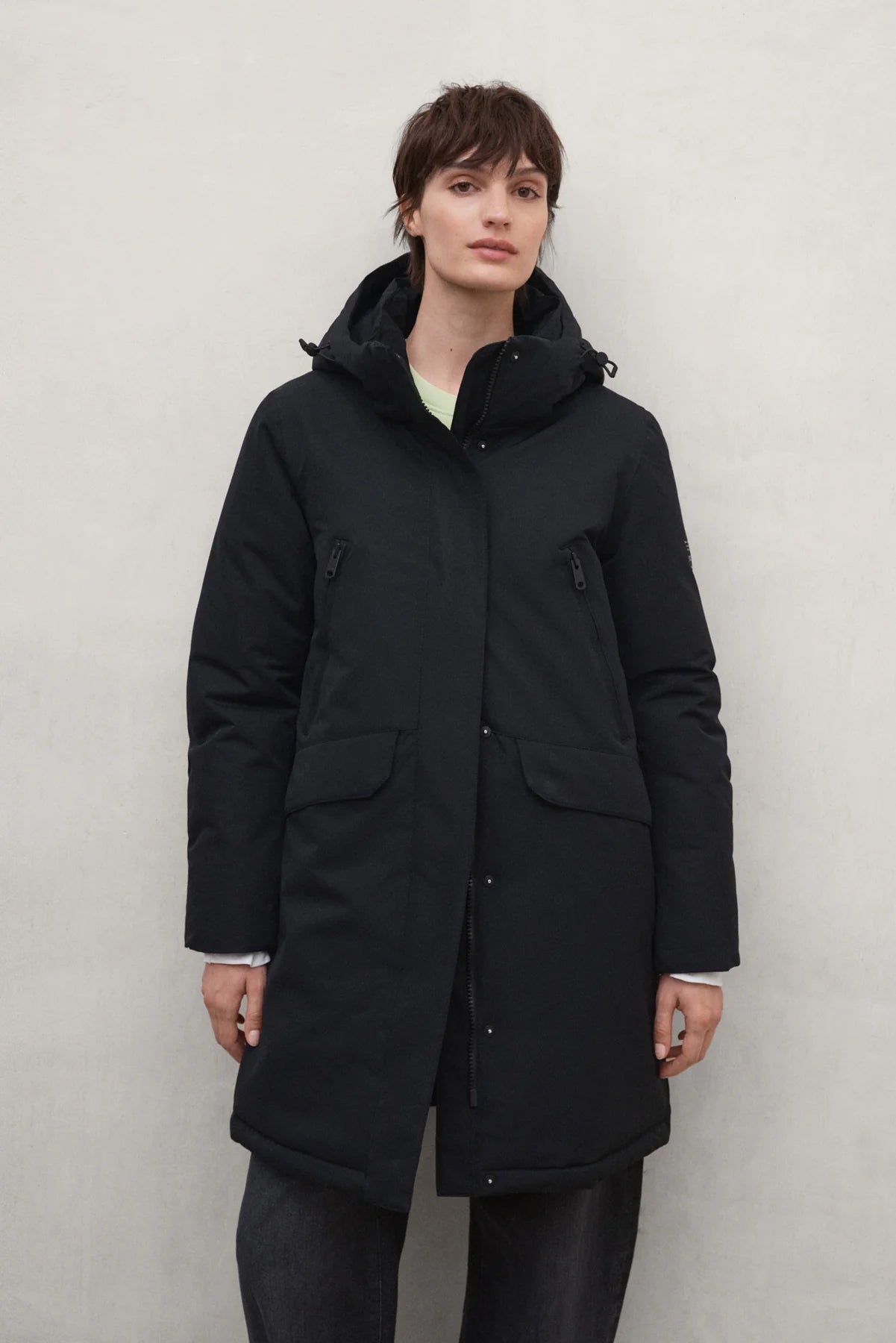 Ice Women's Jacket Black | ECOALF
