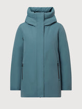 Makalu Blue Woman Jacket | Ecoalf