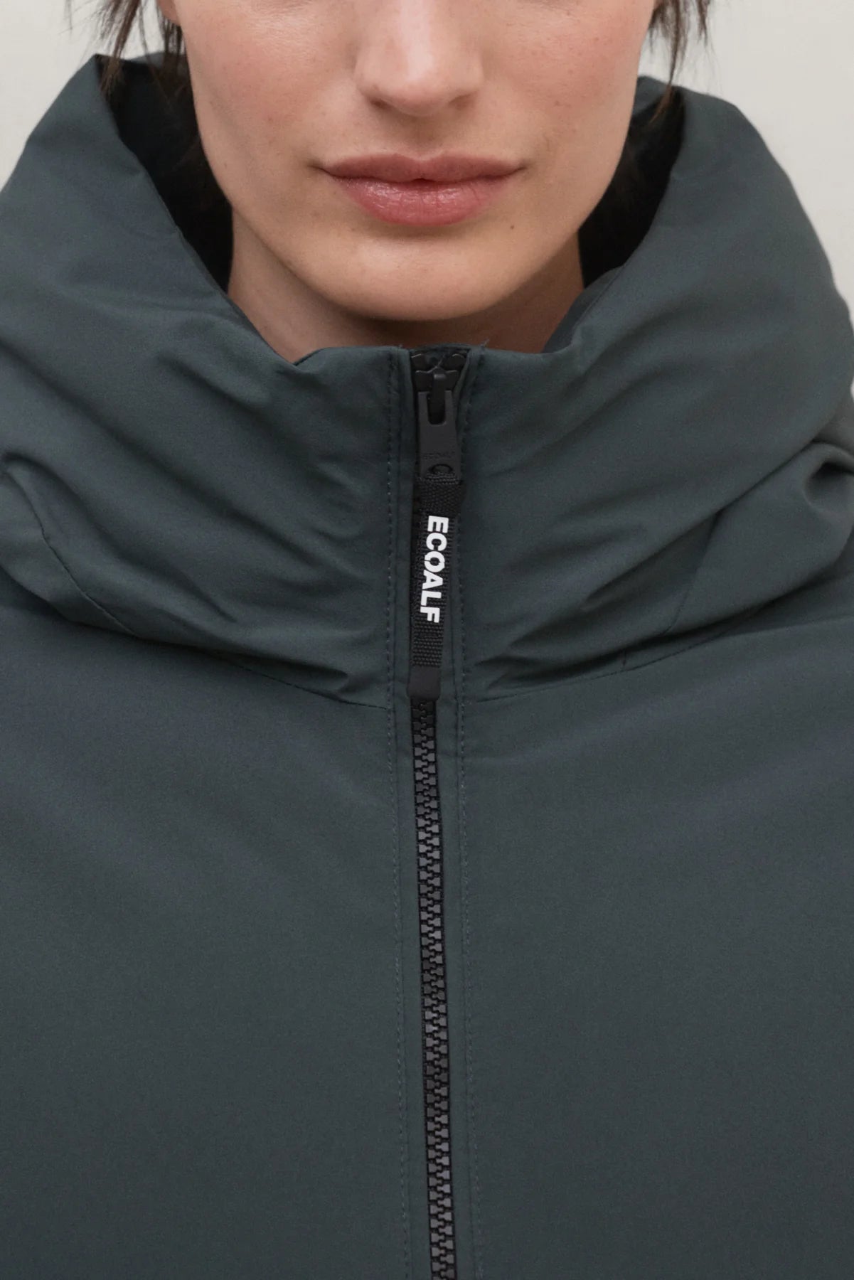Mati Women's Jacket Dark Khaki | ECOALF