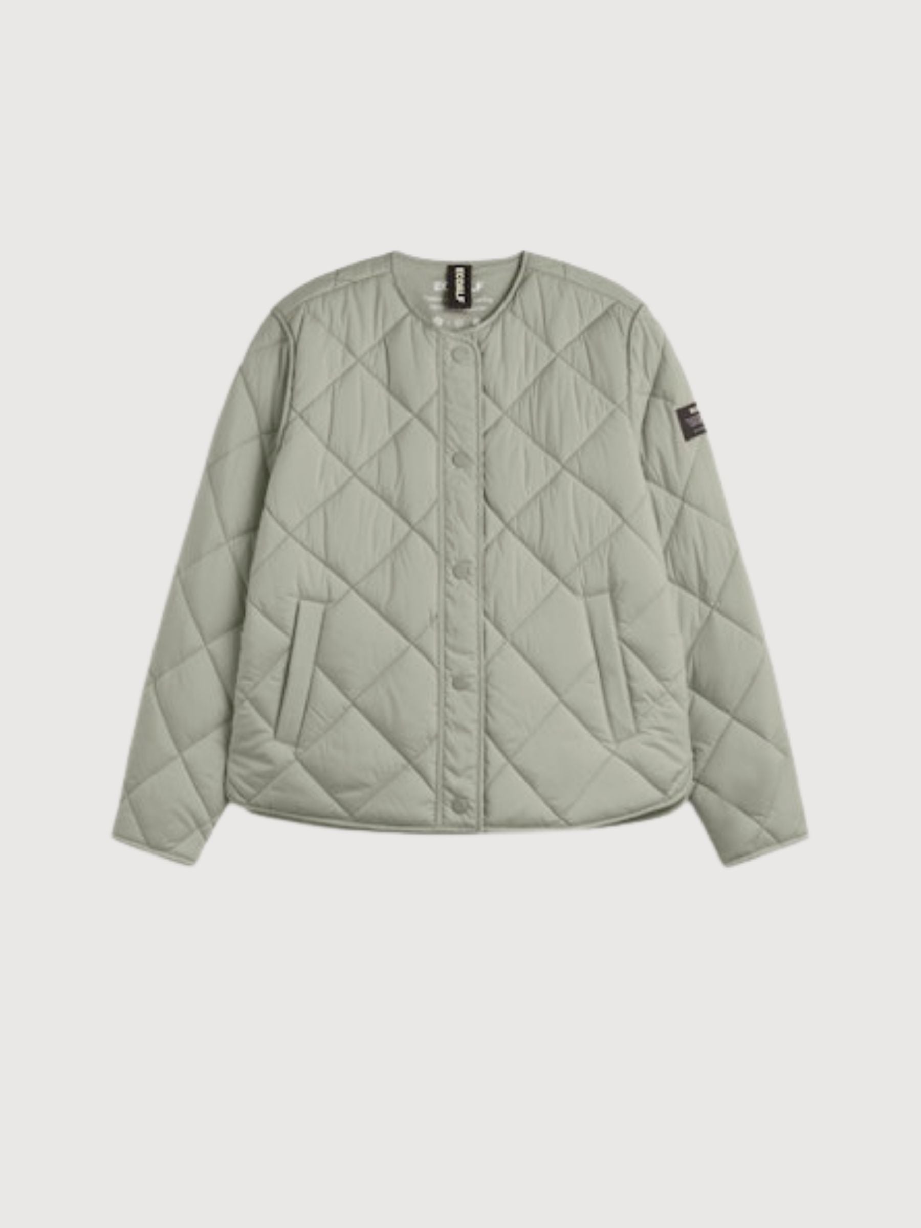 Rhomb Jacket Musa Sage | Ecoalf