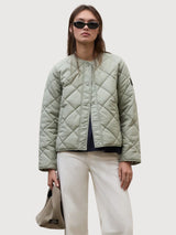 Rhomb Jacket Musa Sage | Ecoalf