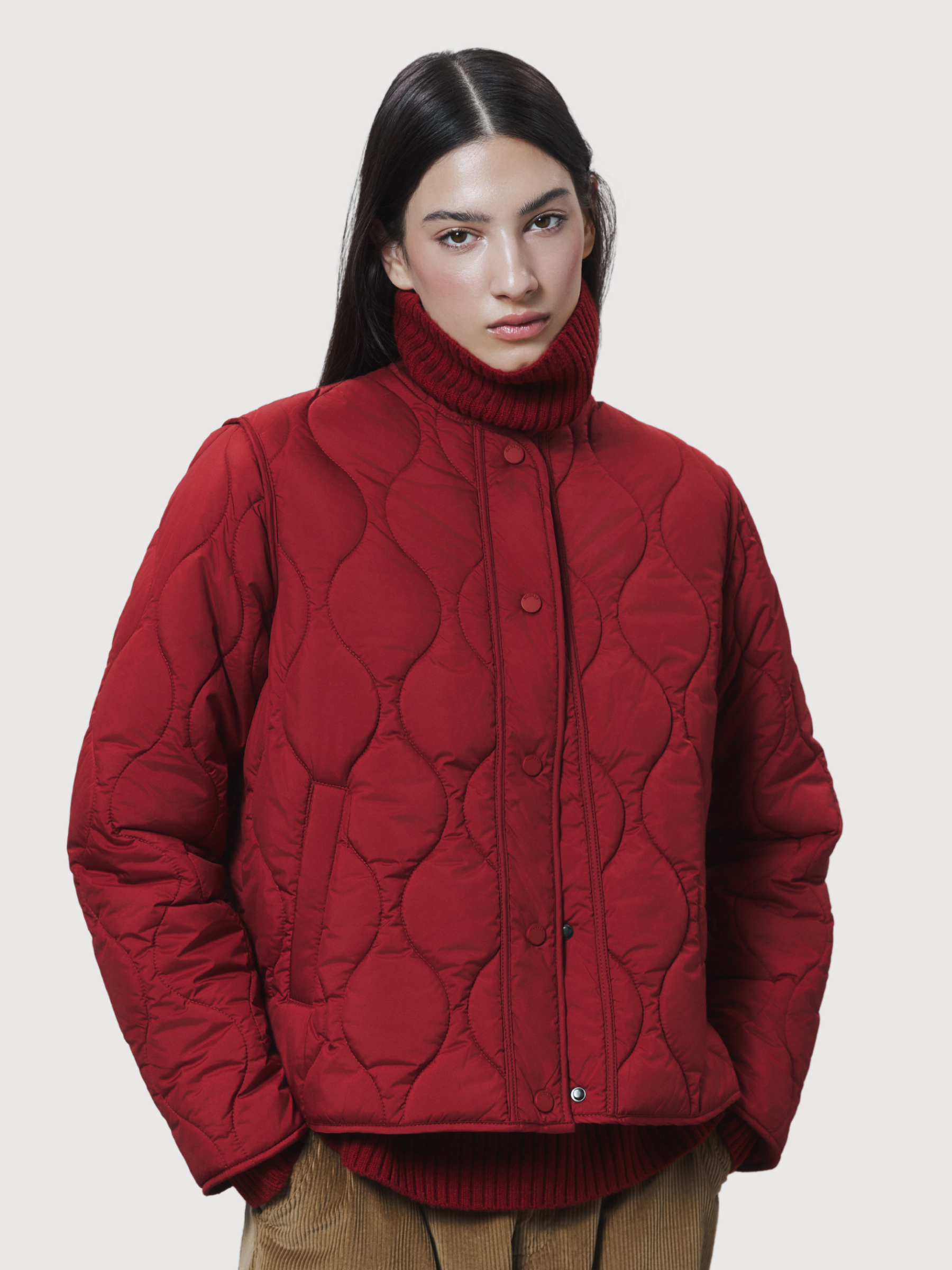 Jacke Musa Onion Red | Ecoalf 
