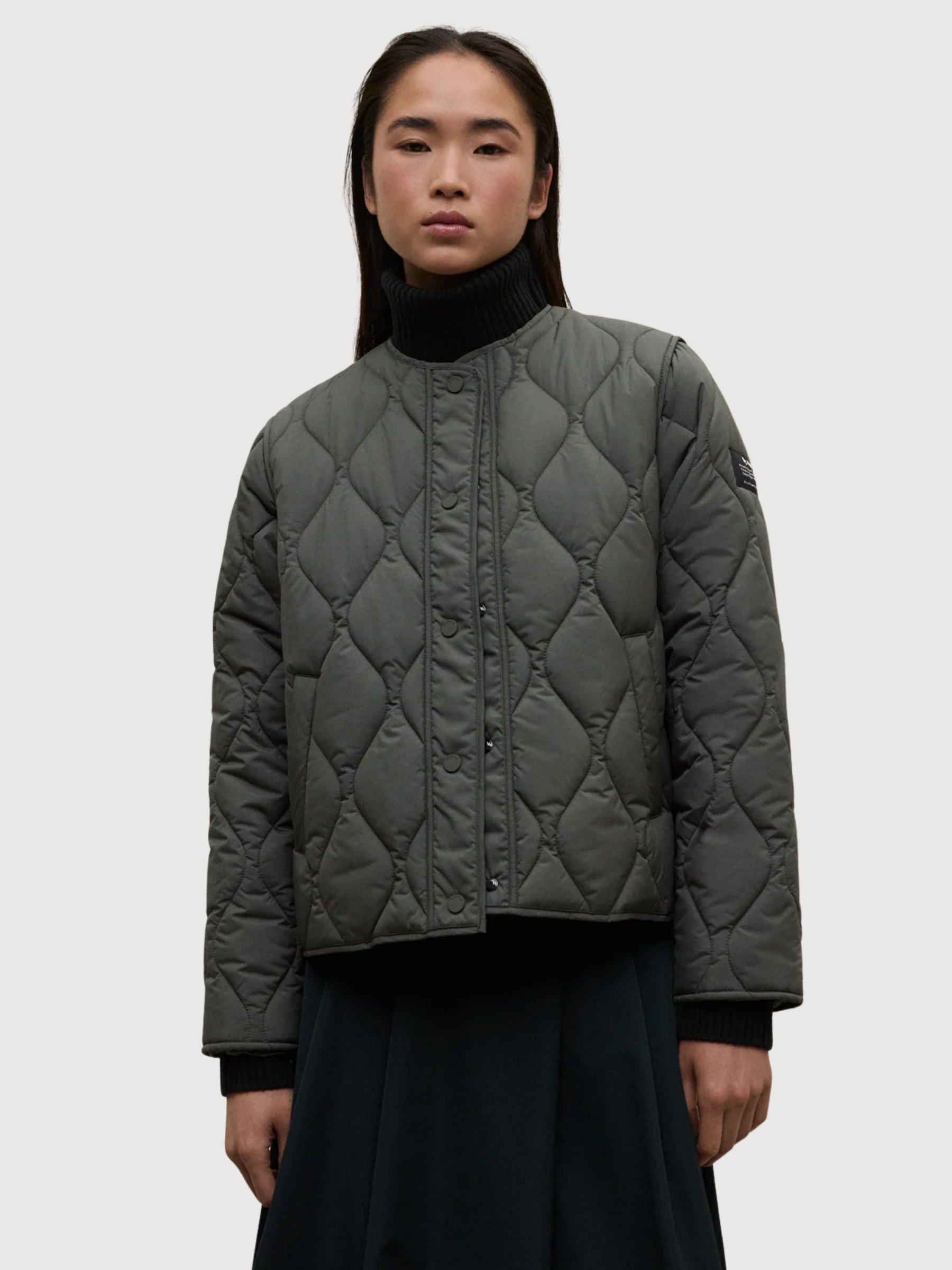 Jacket Musa Onion – Dark Green | ECOALF