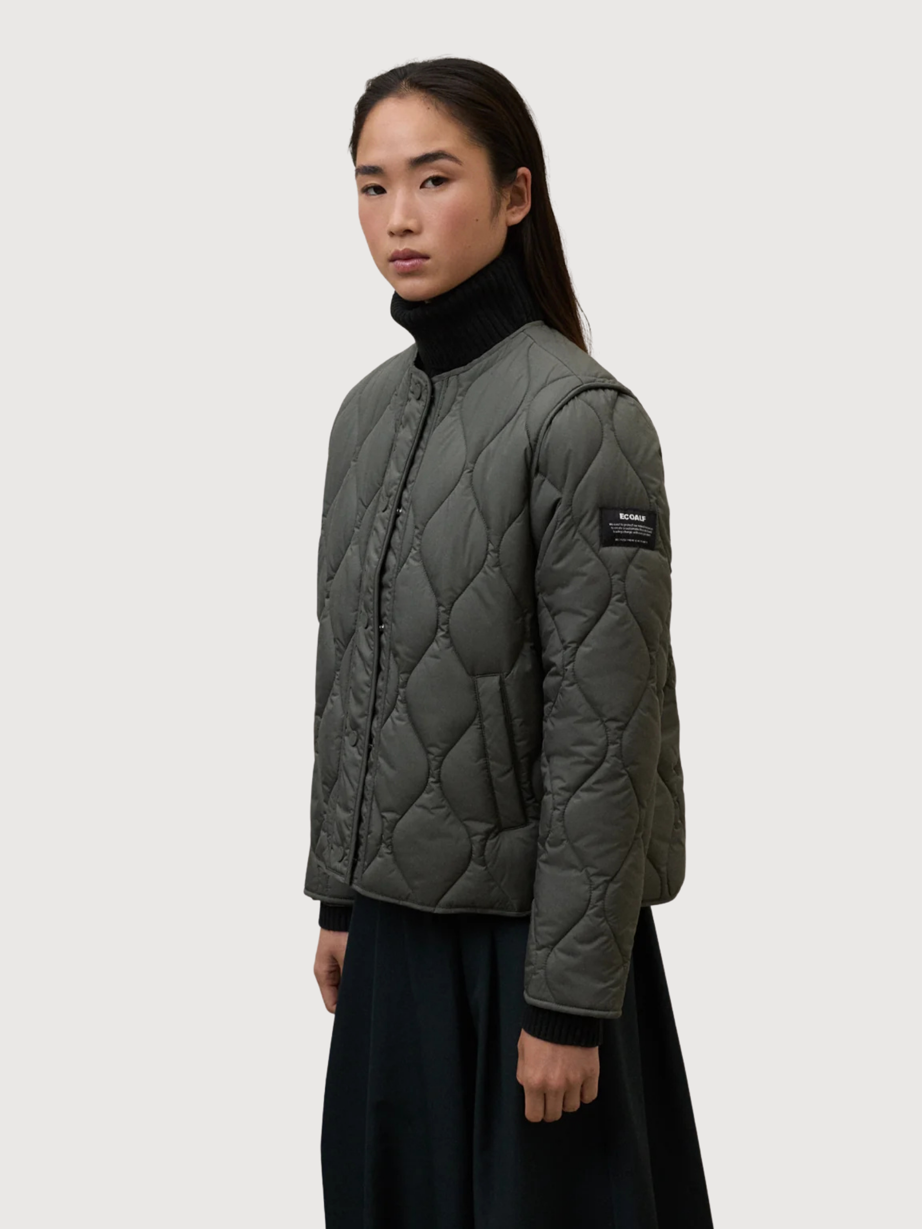 Jacket Musa Onion – Dark Green | ECOALF