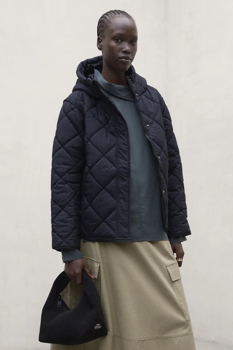 Verin Women's Jacket Navy Black | ECOALF