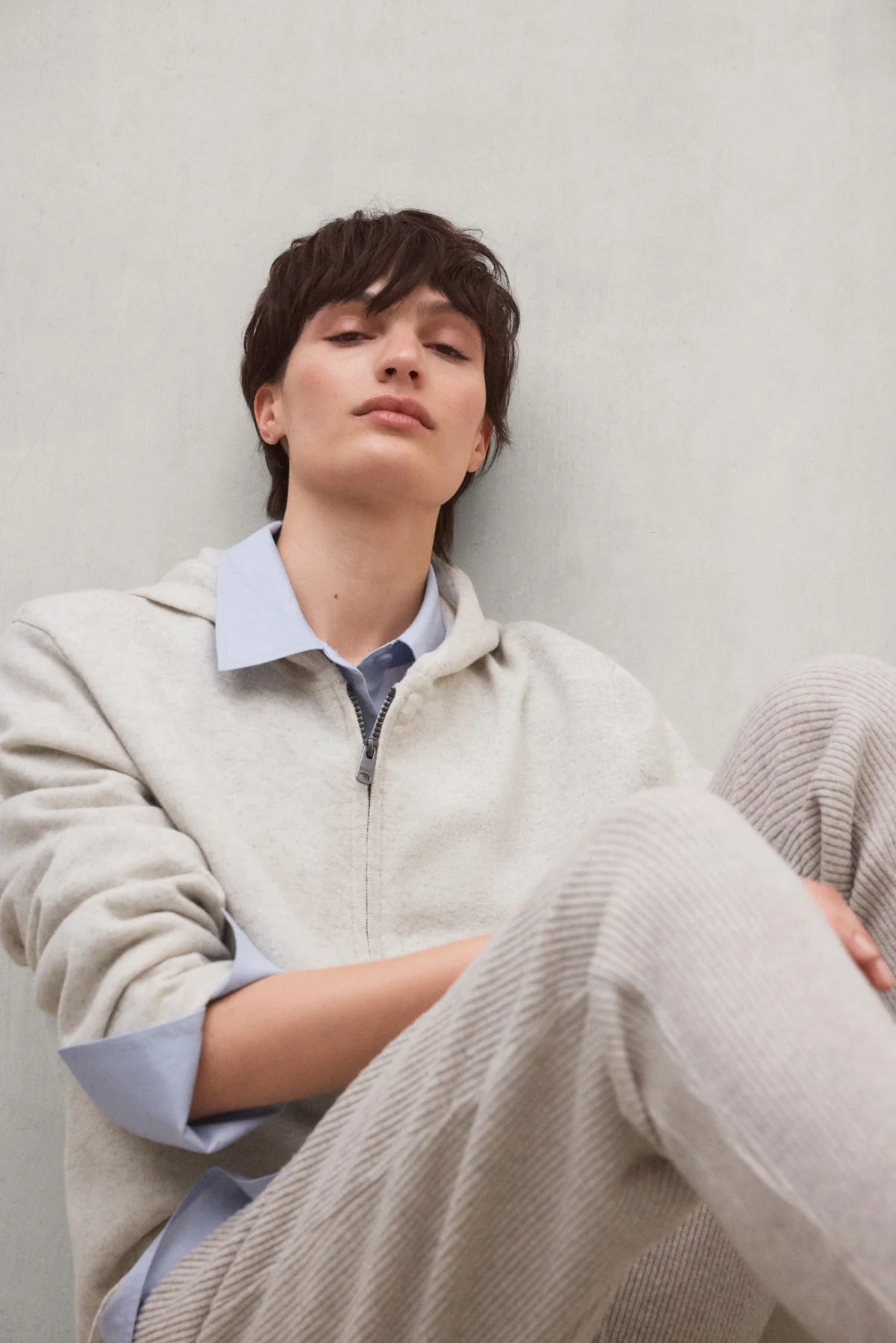 Sweater Abril Bone Melange for Women | ECOALF