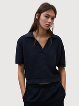 ANNA KNIT WOMAN Blu Scuro | Ecoalf