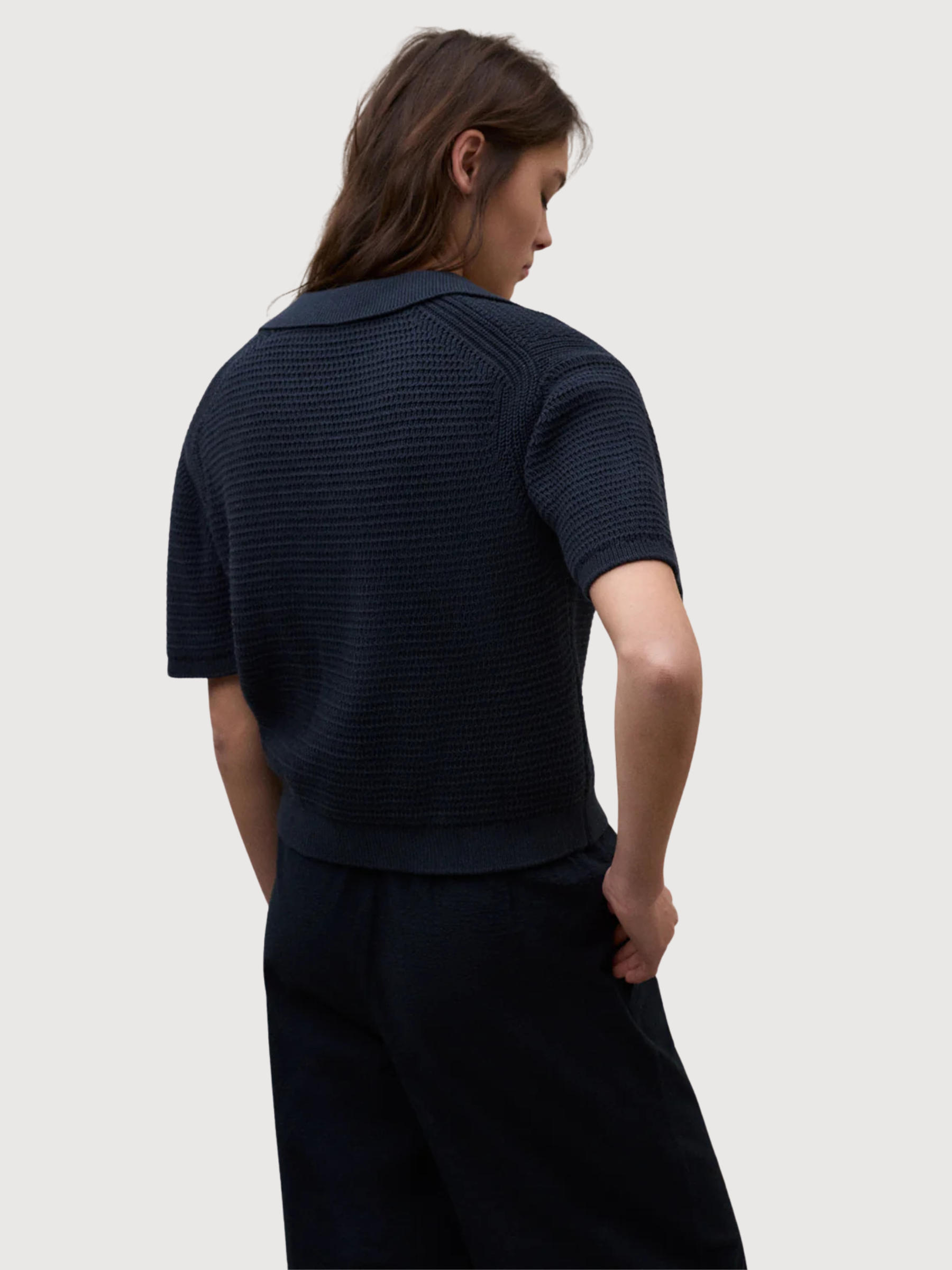 ANNA KNIT WOMAN Blu Scuro | Ecoalf